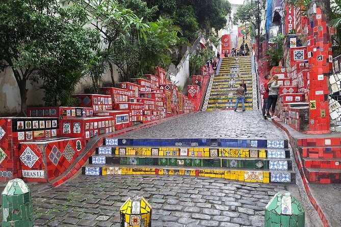 9-hour Private Full Day Tour of Rio - by Alan Denis - Escadaria Selarón and Lapa: stairs as a city experience