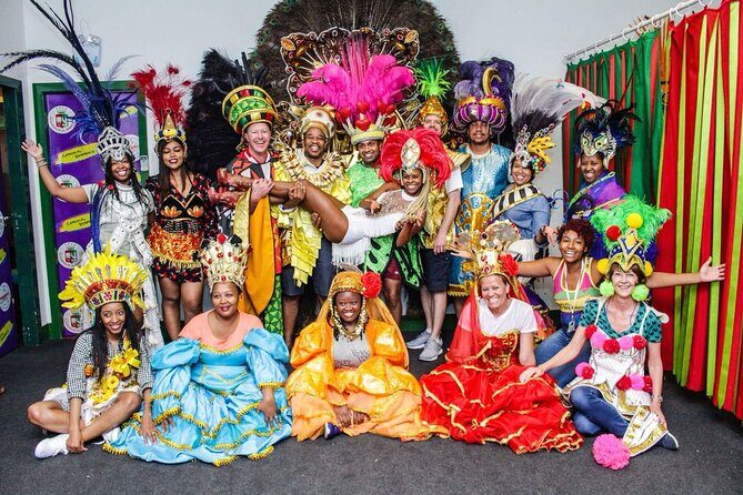 Carnival Backstage Tour - Visit a traditional Samba School - Costumes, Costume Fitting, and Learning a Little Samba