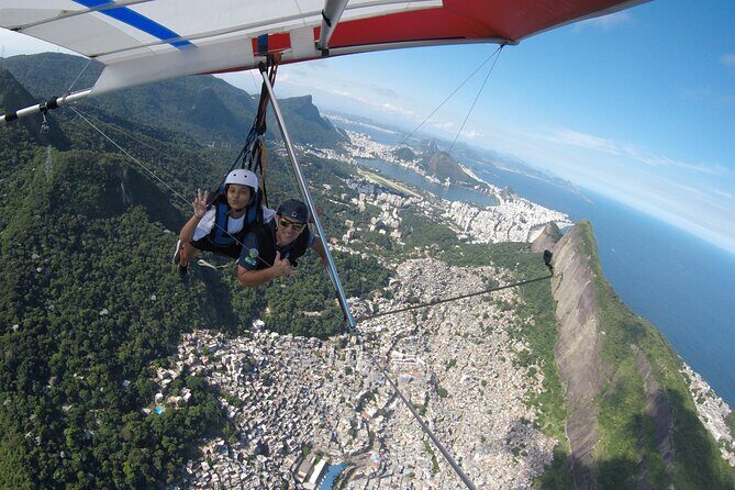 Double flight from Asa Delta in Rio de Janeiro - Safety gear and instructor style: why you feel calm sooner