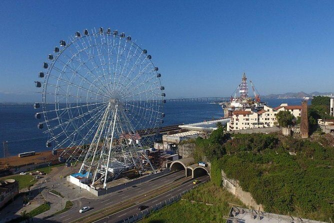 Ferris Wheel Panoramic View & Olympic Boulevard with Transfer - Pier Maua: Rio’s main harbor and the city’s working pulse
