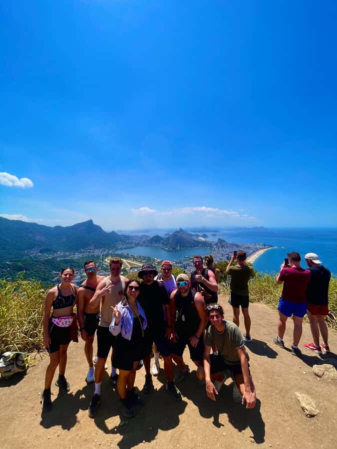 Hike Dois Irmãos + Vidigal Favela Experience - Coming back down through Vidigal: street art, craft stalls, and real conversation