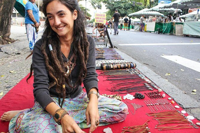 Ipanema Hippie Fair Guided Tour with Hotel pick-up and drop-off - The best food moment: shrimp croquettes at your own pace