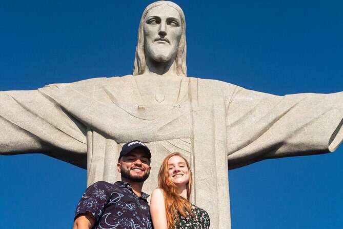 Marco Nascer do Sol Private Tour in Rio de Janeiro - Christ the Redeemer with shuttle tickets already sorted