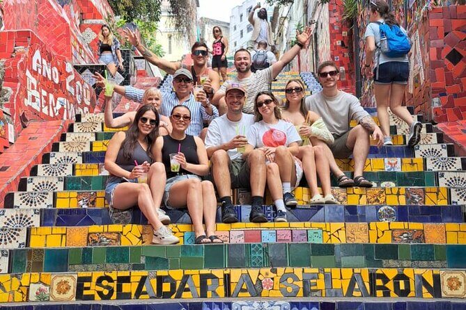 One Day Guided Tour in Rio de Janeiro - Escadaria Selarón: The steps where color tells a story
