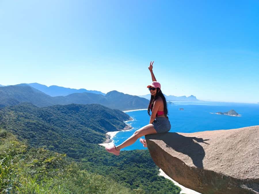 PEDRA DO TELÉGRAFO - The most incredible view of Rio de Jane - The viewpoint moment: how to get the best photos without stress
