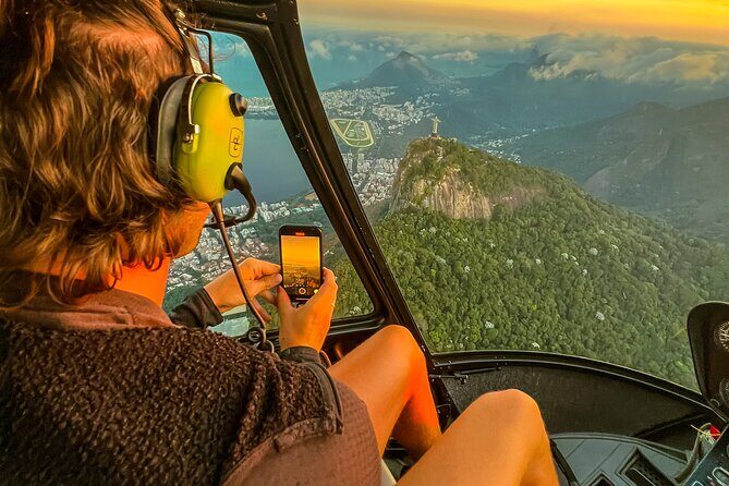 Rio: 25 minute helicopter flight with Christ the Redeemer and Beaches - Best for your Rio style (and not for every traveler)