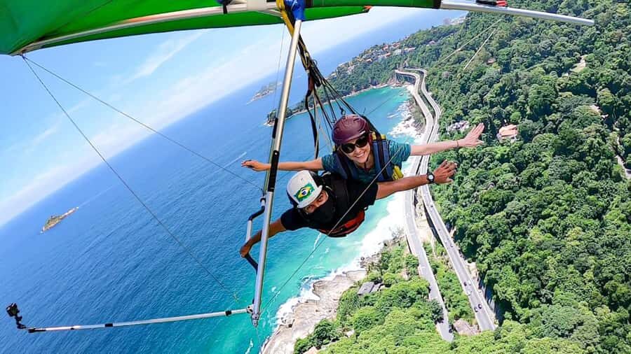 Rio de Janeiro: Hang Gliding or Paragliding Flight - Pedra Bonita to Pepino’s Beach: the Rio route that makes sense