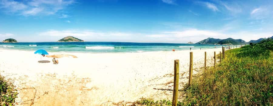 Rio de Janeiro Secluded Beaches: Hike+Swim Prainha & Grumari - Grumari Beach: your long, slow payoff