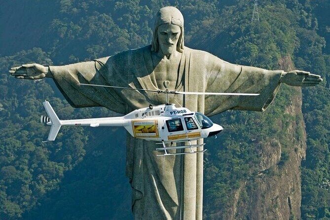 Rio Helicopter Tour – Private or Shared With Hotel Transfers - When a Guide Joins Your Flight