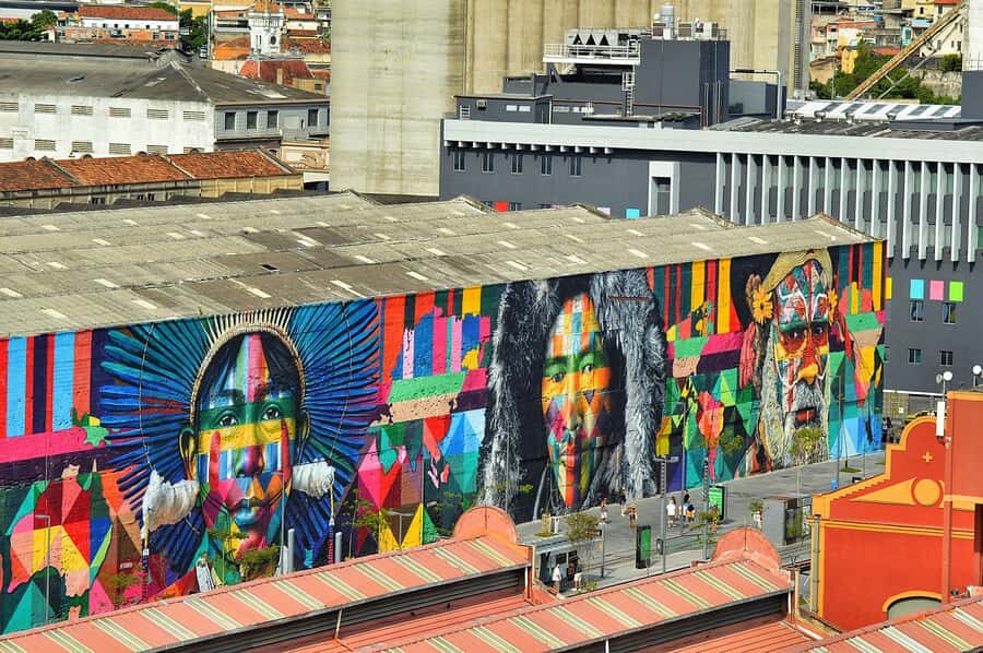 Rio: Museum of Tomorrow, Yup Star & Olympic Boulevard - Kobra Mural: one of the world’s biggest graffiti walls