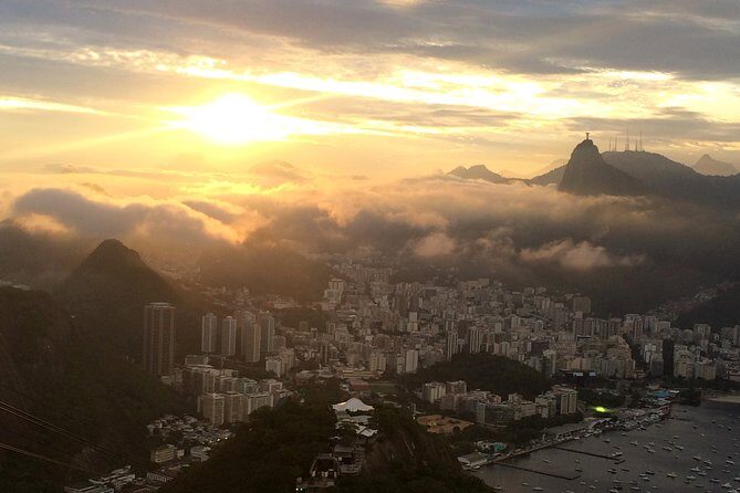Sunset At Sugarloaf. 3 ½ Hours Tour. - The scenic drive: beaches, viewpoints, and Rio texture from street level