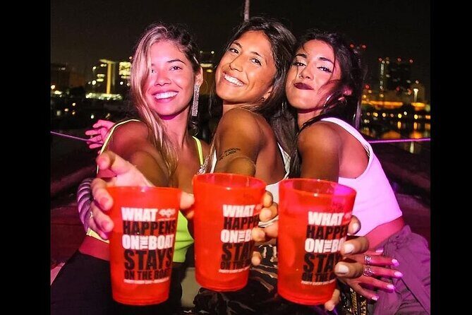Ticket to 4-Hour Rio de Janeiro Boat Party - The Upstairs Area Question: Ask Early About Access