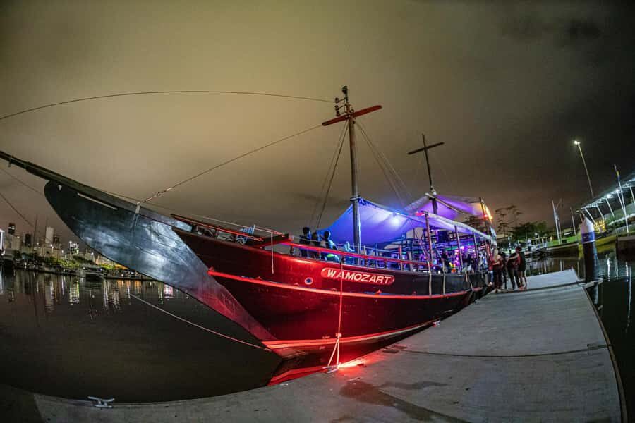 Unforgettable Boat Party - What the Boat Turns Into: Two Floors, Lights, and DJ Control